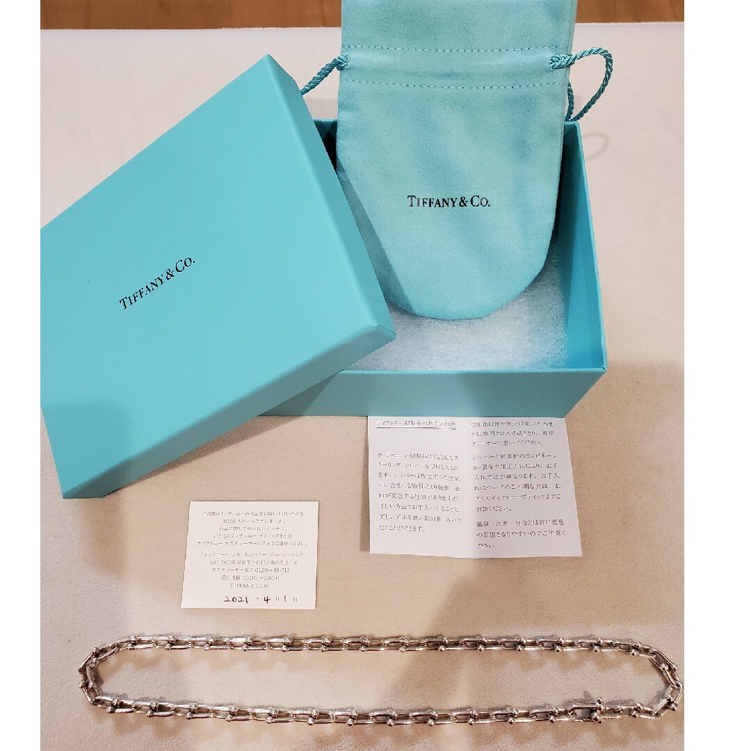 Tiffany & Co.(ティファニー)のティファニー　Tiffany & Co. ハードウェア　リンク　ネックレス メンズのアクセサリー(ネックレス)の商品写真