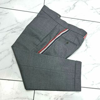 トムブラウン(THOM BROWNE)のトムブラウン ウールパンツ グレー(スラックス)