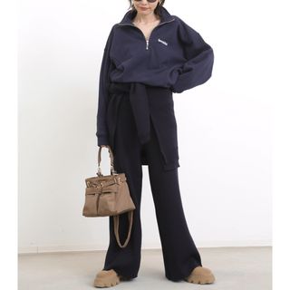 L'Appartement DEUXIEME CLASSE - SPORTY&RICH ジップスウェット