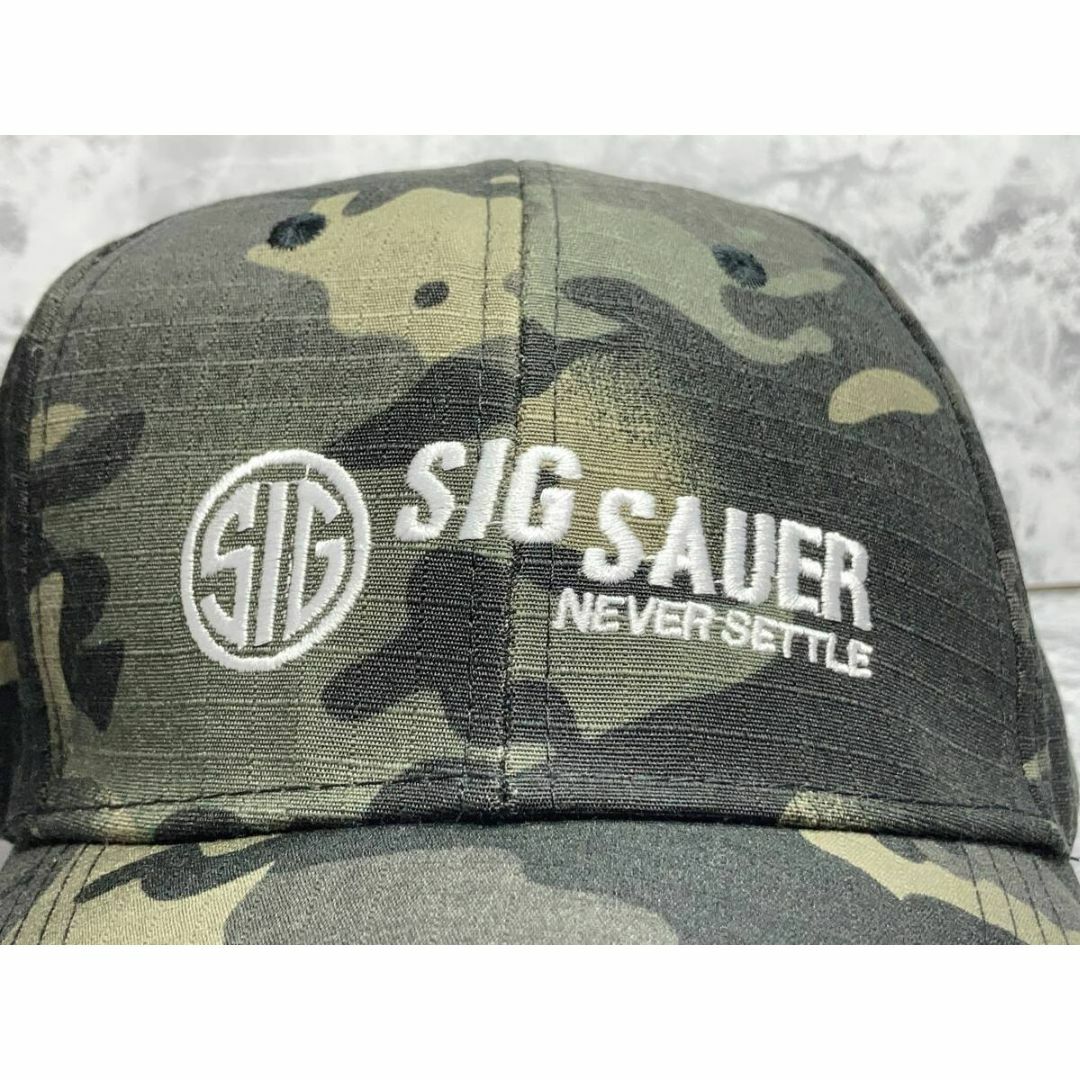 「SIG SAUER/シグ ザウエル　帽子/野球帽　迷彩カラー」419 エンタメ/ホビーのミリタリー(その他)の商品写真