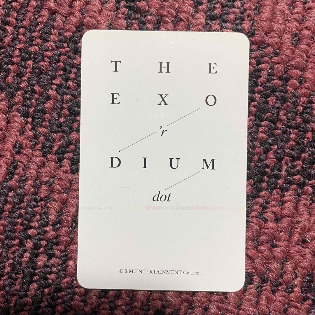 EXO(エクソ)のEXO PLANET#3 The EXO'rDIUM dot ベッキョン トレカ エンタメ/ホビーのCD(K-POP/アジア)の商品写真