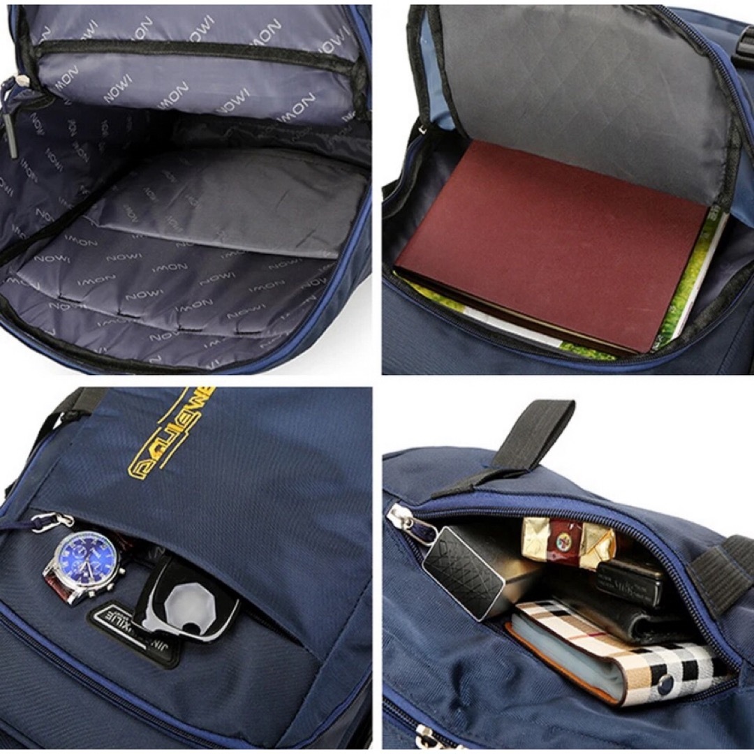 リュックサック 50L 防水 大容量 男女兼用 (50L, カーキ) メンズのバッグ(バッグパック/リュック)の商品写真