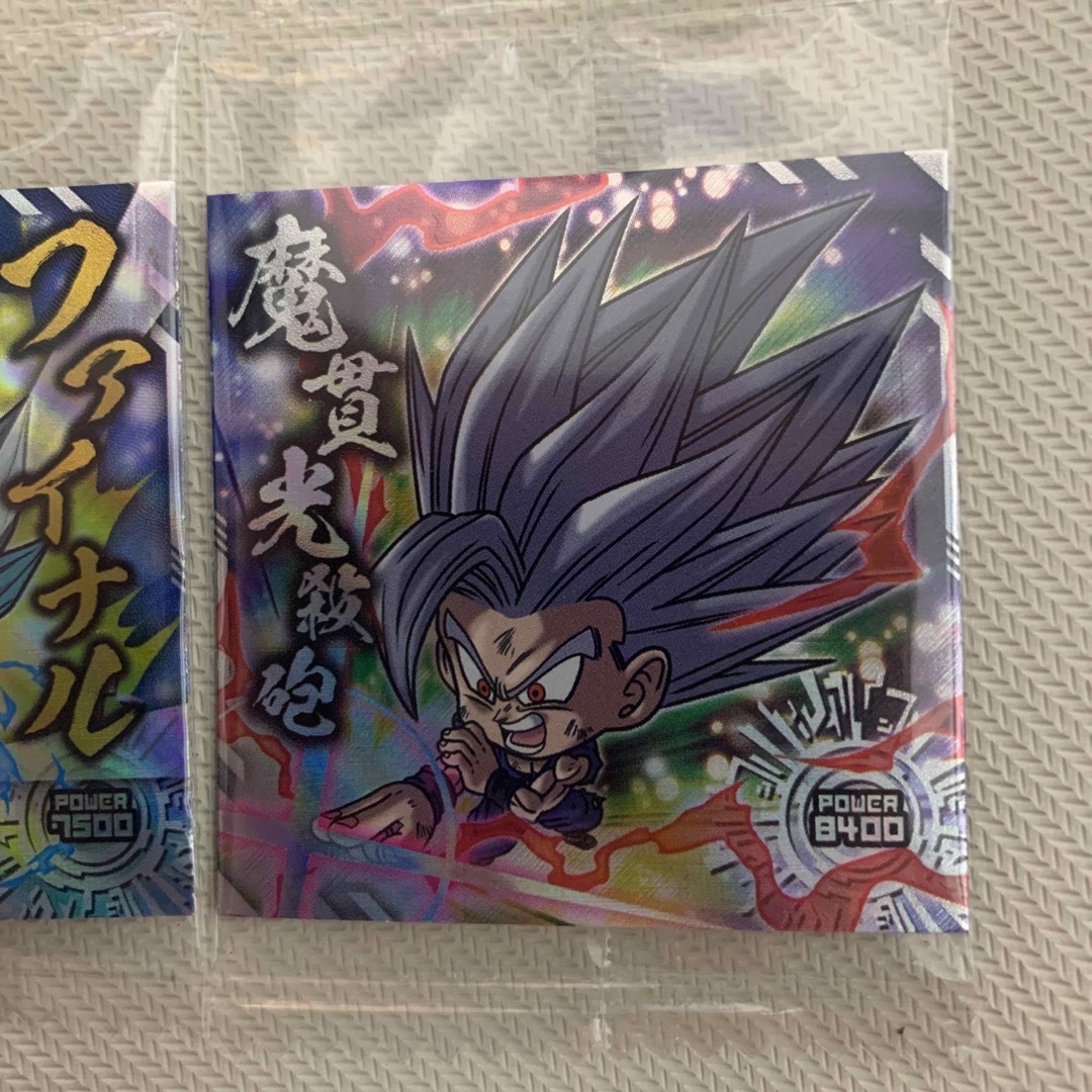 ドラゴンボール　ウエハース　ベジット　孫悟飯ビースト エンタメ/ホビーのアニメグッズ(その他)の商品写真