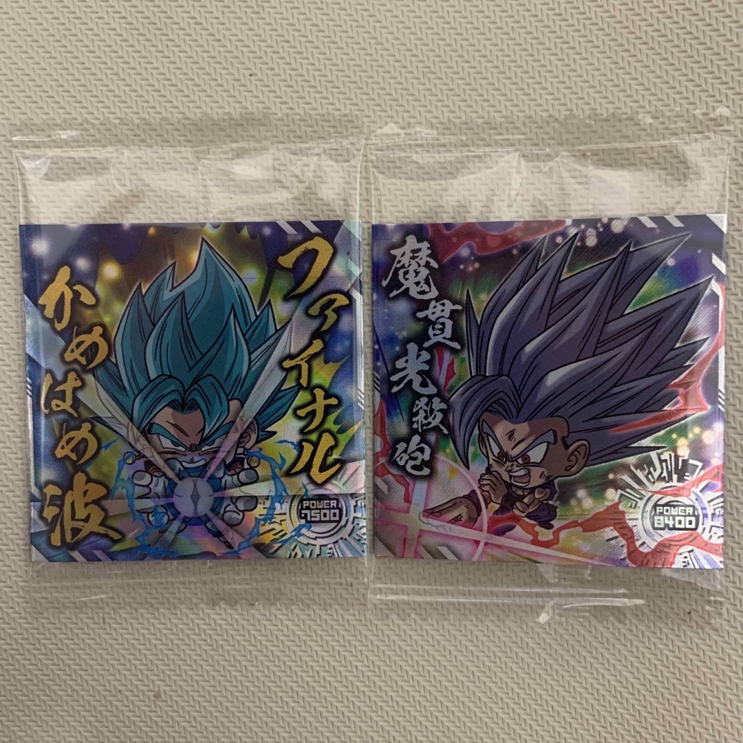 ドラゴンボール　ウエハース　ベジット　孫悟飯ビースト エンタメ/ホビーのアニメグッズ(その他)の商品写真