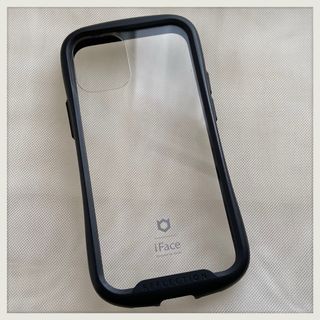 アイフォーン(iPhone)の【美品】iFace iPhone 12 mini ブラック(iPhoneケース)