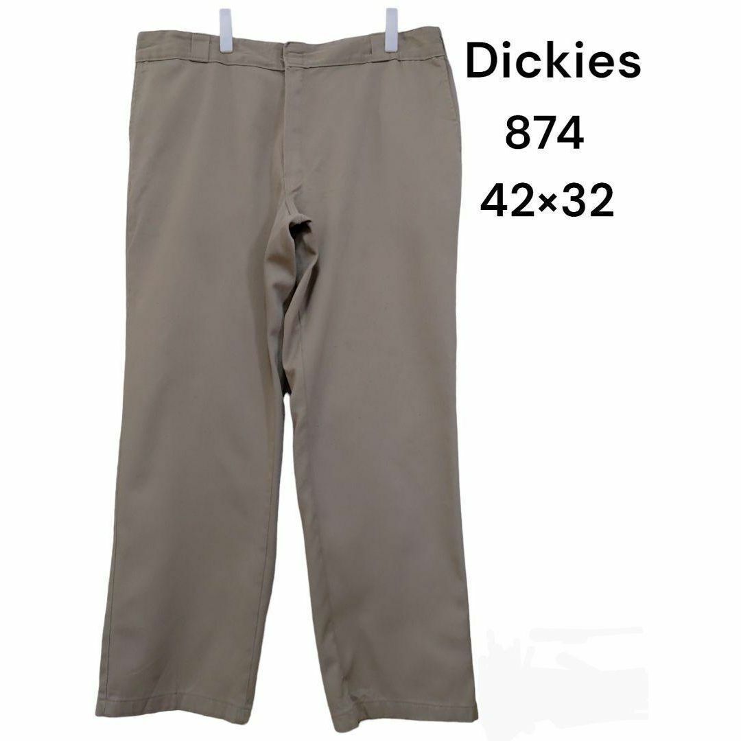 Dickies(ディッキーズ)のDickies　ディッキーズ　874　42×32　ワークパンツ　古着　チノパンツ その他のその他(その他)の商品写真