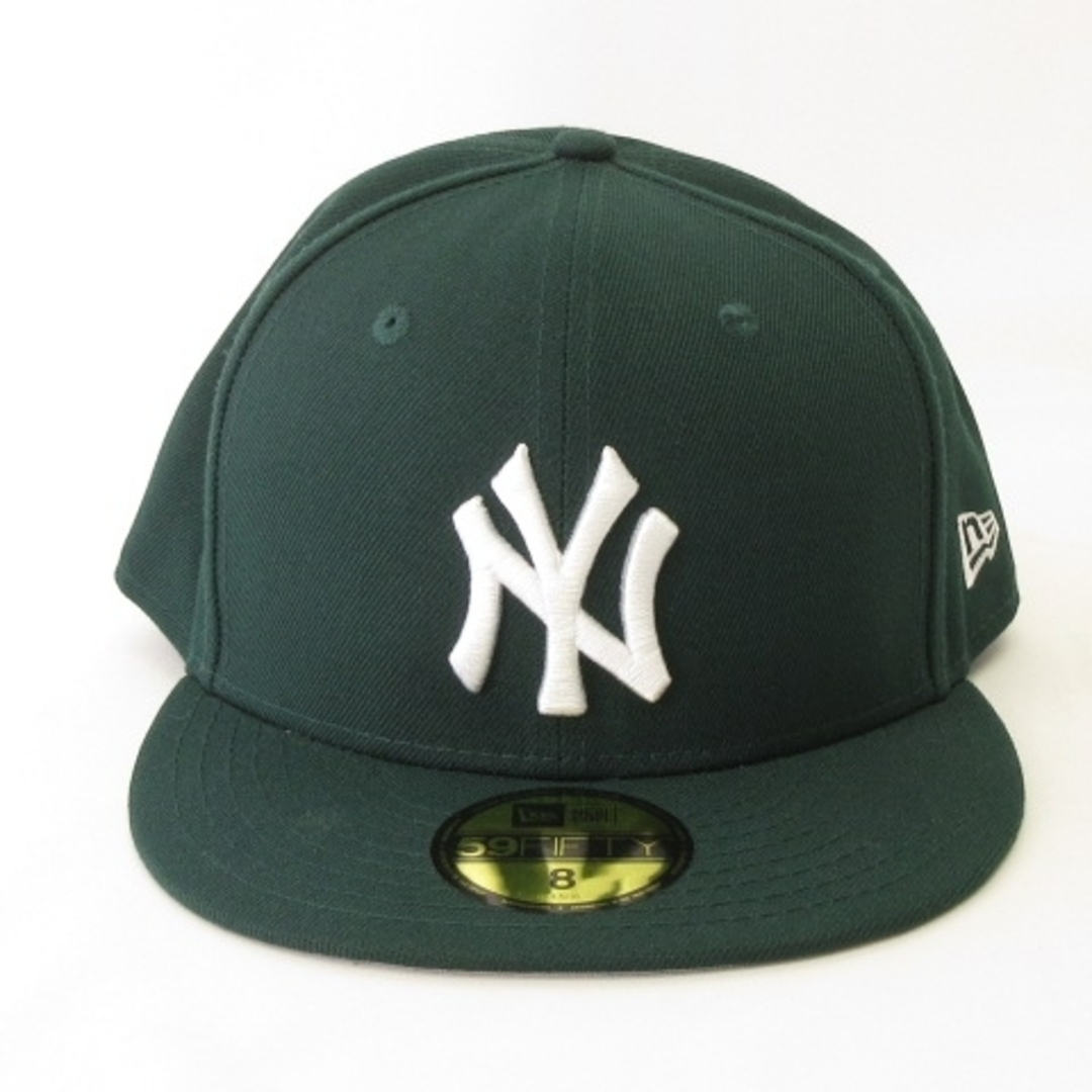 NEW ERA(ニューエラー)のニューエラ 59FIFTY ヤンキース キャップ グリーン 8 63.5cm メンズの帽子(キャップ)の商品写真