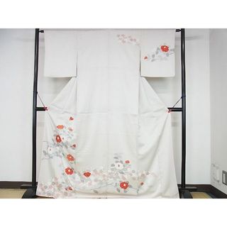 平和屋2■訪問着　草花文　逸品　DAAB3626op(着物)