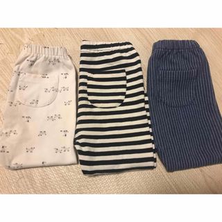 ユニクロ(UNIQLO)のユニクロ レギンス 90  3枚セット(パンツ/スパッツ)