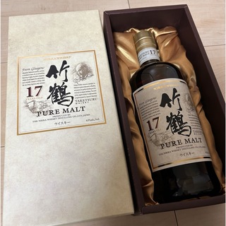 ★★★竹鶴17年 ウイスキー 700ml 未開封 化粧箱付き(ウイスキー)