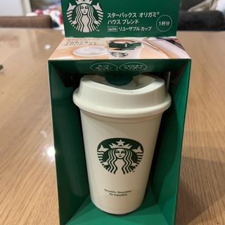 スターバックス(Starbucks)のスタバ　オリガミ　ハウスブレンド　with　リユーザブルカップ(グラス/カップ)