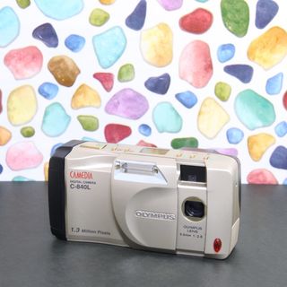 オリンパス(OLYMPUS)の♥︎◇OLYMPUS CAMEDIA C-840L ◇レトロデジカメ♪(コンパクトデジタルカメラ)