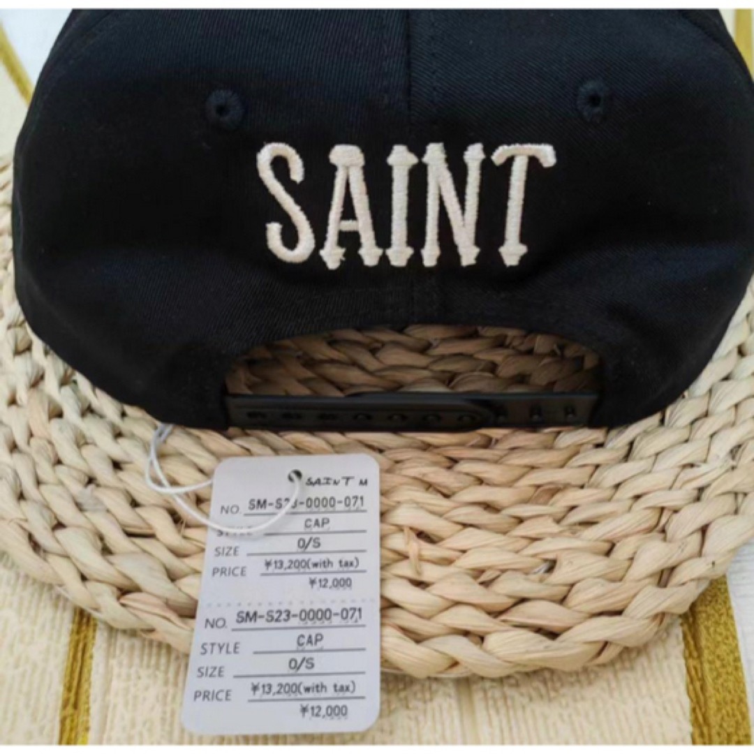 セントマイケル　キャップ　新品　saint mxxxxxx 細川雄太　完売品 メンズの帽子(キャップ)の商品写真