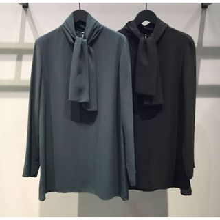 Theory luxe - 美品☆セオリーリュクス ハイネック ブラウス ブラック