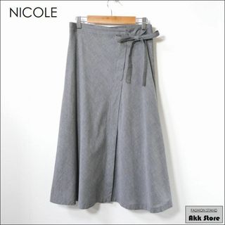 ニコル(NICOLE)のNICOLE ニコル レディース スカート フレア ミモレ丈 M(ロングスカート)