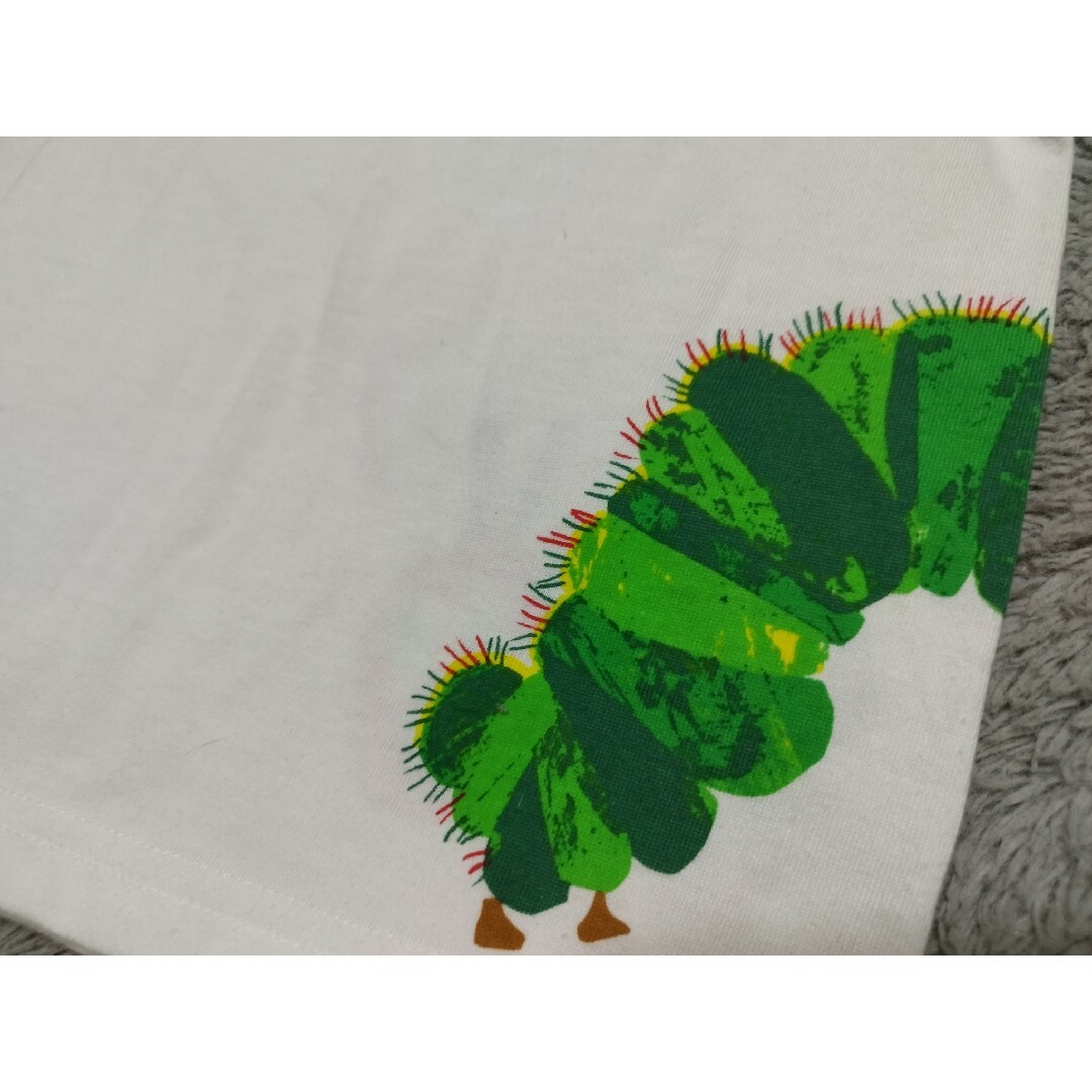 ERIC CARLE(エリックカール)の●　はらぺこあおむし　100 長袖Tシャツ キッズ/ベビー/マタニティのキッズ服男の子用(90cm~)(Tシャツ/カットソー)の商品写真