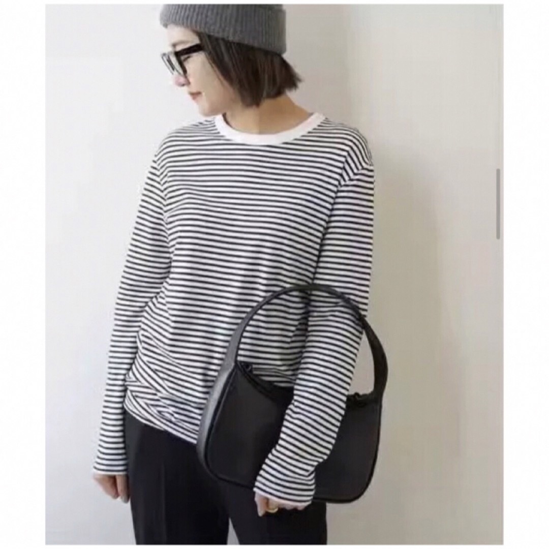 DEUXIEME CLASSE(ドゥーズィエムクラス)のDeuxieme Classe COCO Stripe Tシャツ No5 レディースのトップス(Tシャツ(長袖/七分))の商品写真