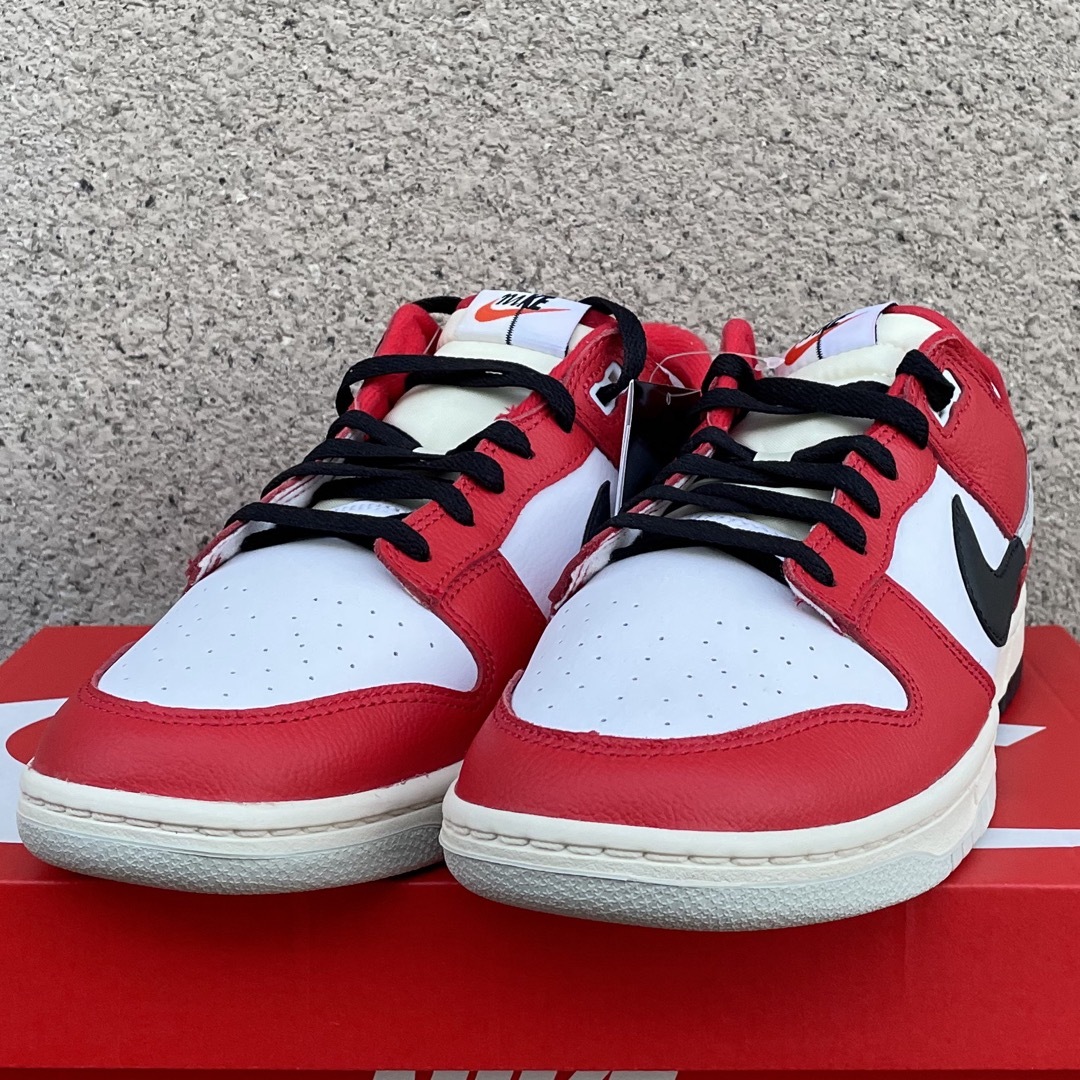 NIKE(ナイキ)の【極希少】Dunk Low Retro PRM "Chicago Split" メンズの靴/シューズ(スニーカー)の商品写真