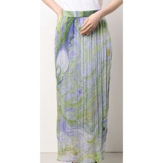 アメリヴィンテージ(Ameri VINTAGE)のMEDI ERIN WRINKLE SKIRT プリーツスカート　AMERI(ロングスカート)