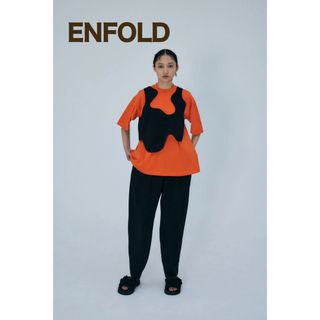 【ENFOLD】WASHABLE CARROT PANTS