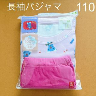 ユニクロ(UNIQLO)の【新品】ユニクロ　絵本コレクション　長袖パジャマ ペネロペ　110(パジャマ)