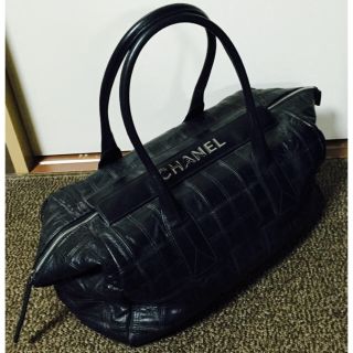 シャネル(CHANEL)の♡確実正規品♡CHANELシャネルボストンバッグ♡ユニセックス(ボストンバッグ)