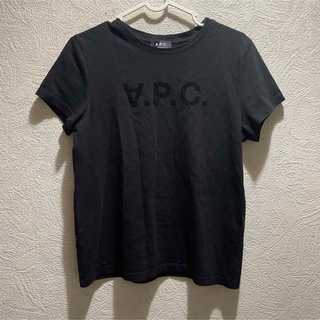 アーペーセー(A.P.C)のA.P.C Tシャツ　トップス　ブラック(Tシャツ(半袖/袖なし))