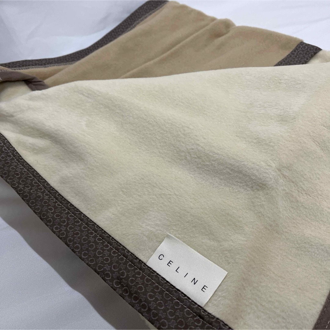 【新品】セリーヌ★CELINE★毛布★マカダム柄★140×200サイズ 【新品】セリーヌ★CELINE★毛布★マカダム柄★140×200サイズ