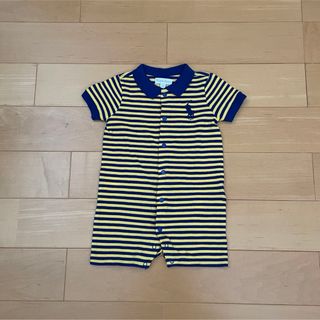 Ralph Lauren - 【新品】ラルフローレンベビー☆半袖ショートオール(6M 70)