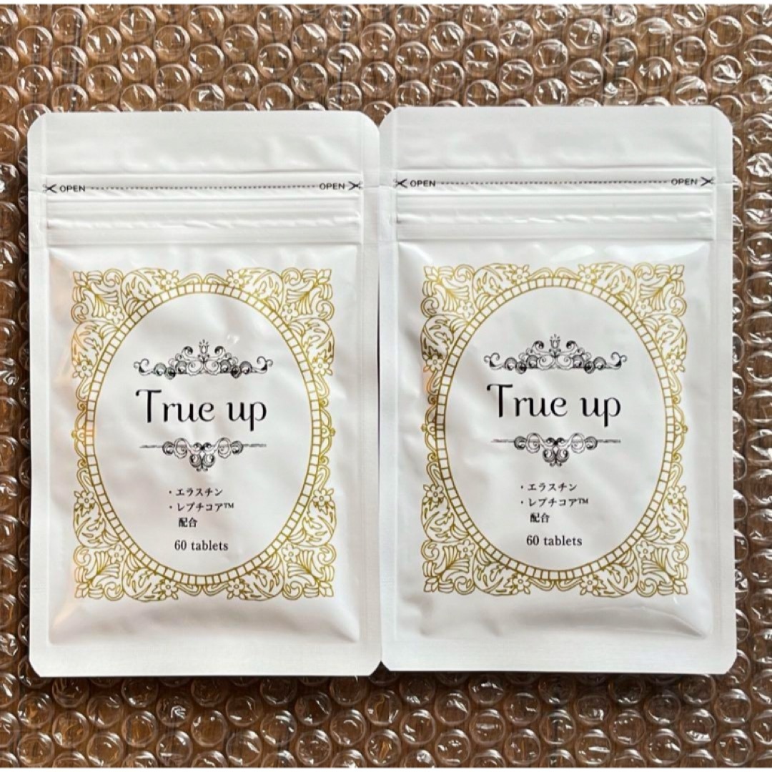 トゥルーアップ  2袋　バストケアサプリ　True up  育乳　エラスチン　 コスメ/美容のボディケア(その他)の商品写真