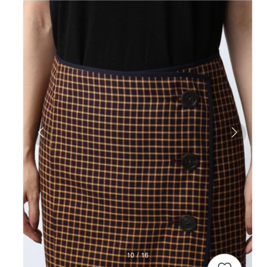 ROPE’(ロペ)の【ROPE' 【2WAY】リバーシブルチェックタイトスカート】 レディースのスカート(ロングスカート)の商品写真