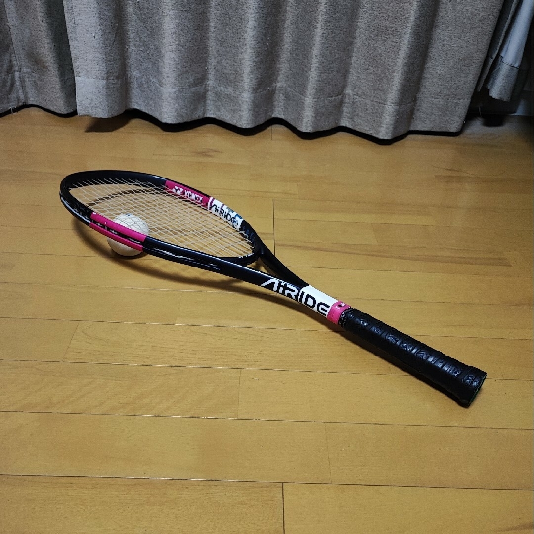 YONEX(ヨネックス)のYONEX　ソフトテニス　中古　ラケット　シューズ　セット　中学　女子　部活 スポーツ/アウトドアのテニス(ラケット)の商品写真