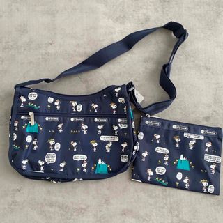 レスポートサック(LeSportsac)の[新品] レスポートサック　スヌーピー　ショルダーバッグ　ポーチ付き(ショルダーバッグ)