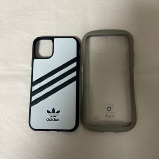 アディダス(adidas)のiPhone11用ケース　2個(iPhoneケース)