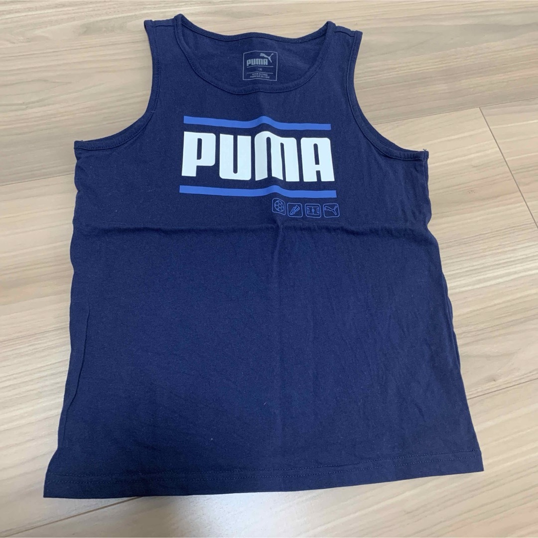 PUMA(プーマ)のタンクトップ キッズ/ベビー/マタニティのキッズ服男の子用(90cm~)(Tシャツ/カットソー)の商品写真