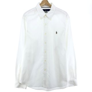 ラルフローレン(Ralph Lauren)の古着 ラルフローレン Ralph Lauren 長袖 ボタンダウンシャツ メンズXL /eaa444133(シャツ)