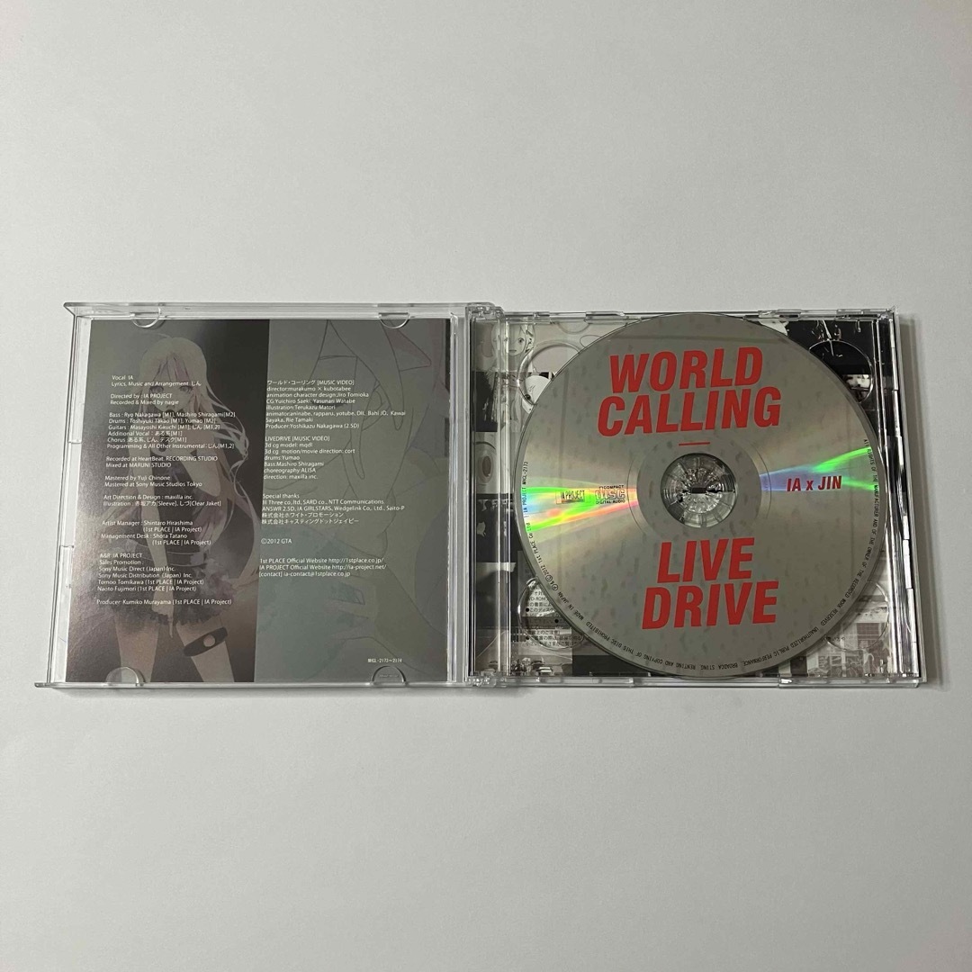 ワールド・コーリング／LIVEDRIVE エンタメ/ホビーのCD(ポップス/ロック(邦楽))の商品写真