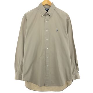 ラルフローレン(Ralph Lauren)の古着 ラルフローレン Ralph Lauren BLAKE 長袖 ボタンダウンシャツ メンズM /eaa444142(シャツ)