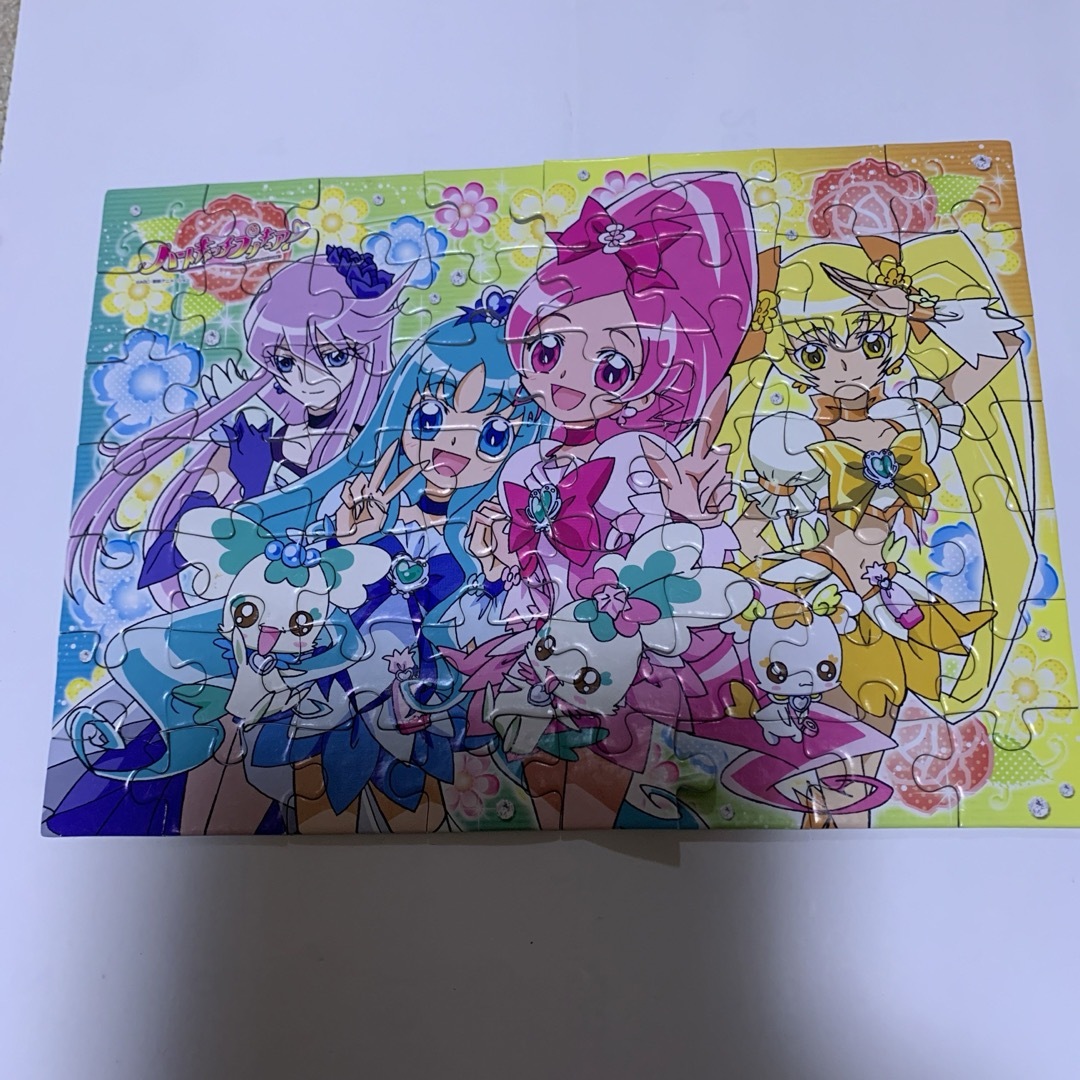 ハートキャッチプリキュア　パズルガム エンタメ/ホビーのおもちゃ/ぬいぐるみ(キャラクターグッズ)の商品写真