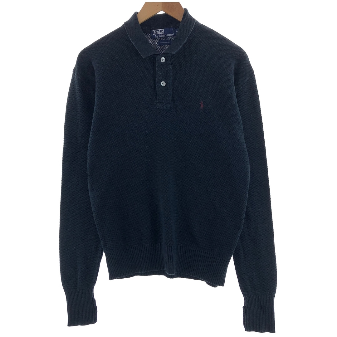 Ralph Lauren(ラルフローレン)の古着 ラルフローレン Ralph Lauren POLO by Ralph Lauren 長袖 ポロシャツ メンズM /eaa382585 メンズのトップス(ポロシャツ)の商品写真