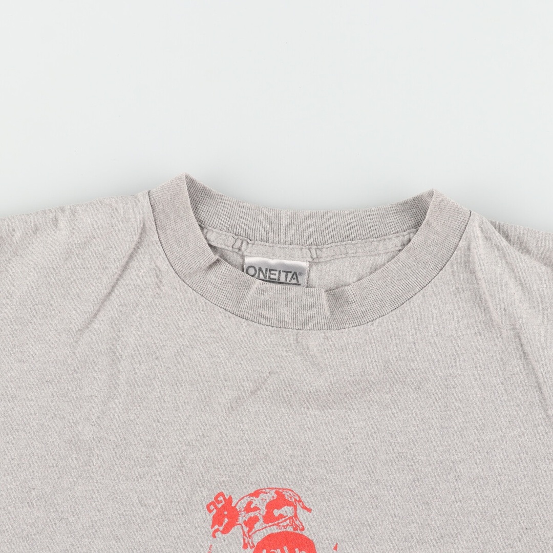 ONEITA(オニータ)の古着 90年代 オニータ ONEITA プリントTシャツ USA製 メンズXL ヴィンテージ /eaa438800 メンズのトップス(Tシャツ/カットソー(半袖/袖なし))の商品写真