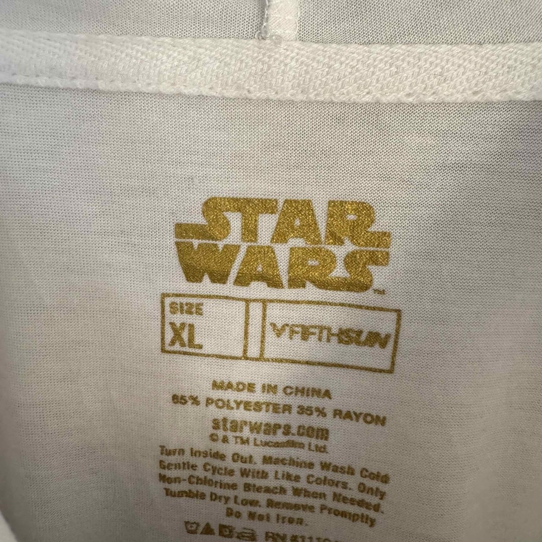 スターウォーズ  ショート丈 フードロンT  XL レディースのトップス(Tシャツ(長袖/七分))の商品写真