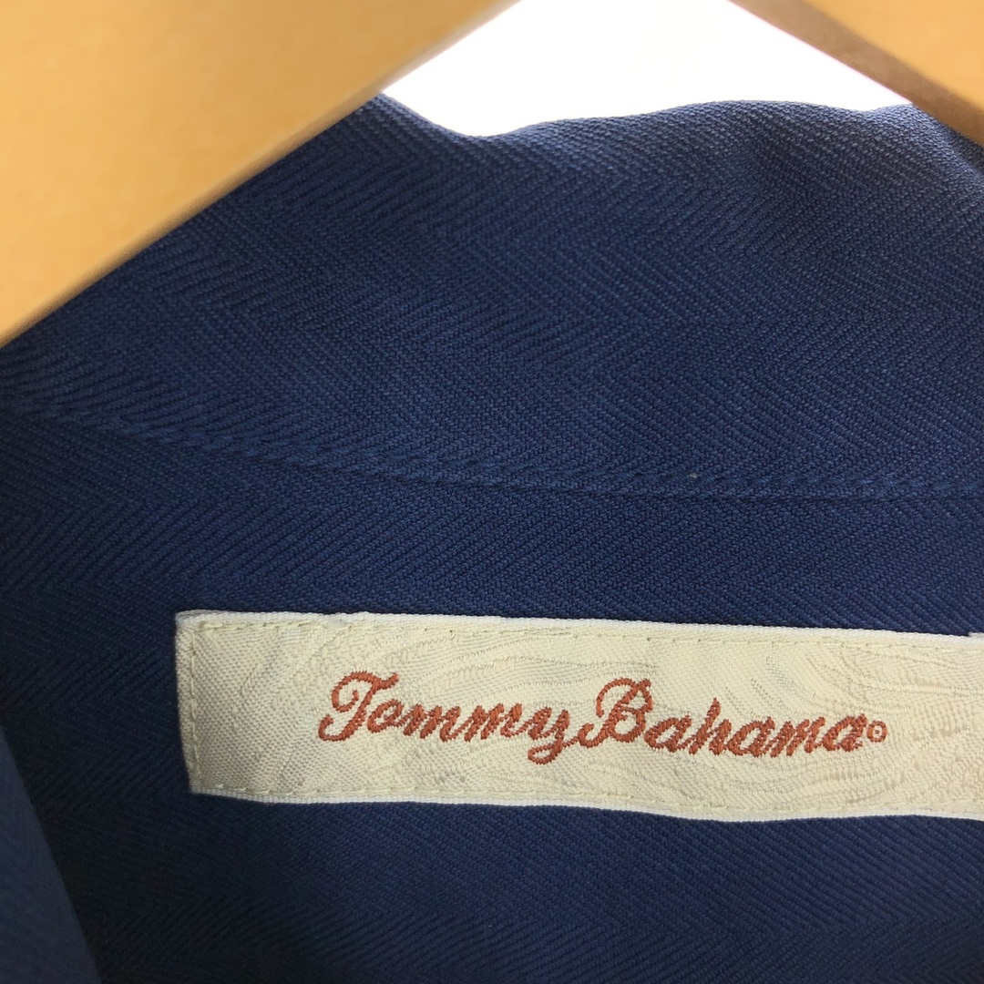 古着 TOMMY BAHAMA 半袖 シルクシャツ メンズL /eaa444653 メンズのトップス(シャツ)の商品写真