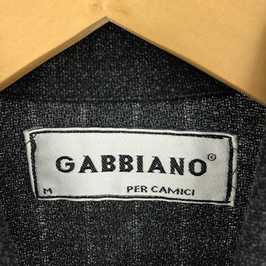 古着 GABBIANO ストライプ柄 ジャケット メンズM /eaa444660 メンズのジャケット/アウター(その他)の商品写真