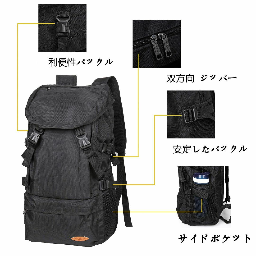 【色: ブラック】[HZYCFS] レディース リュック 大容量 リュックサック その他のその他(その他)の商品写真