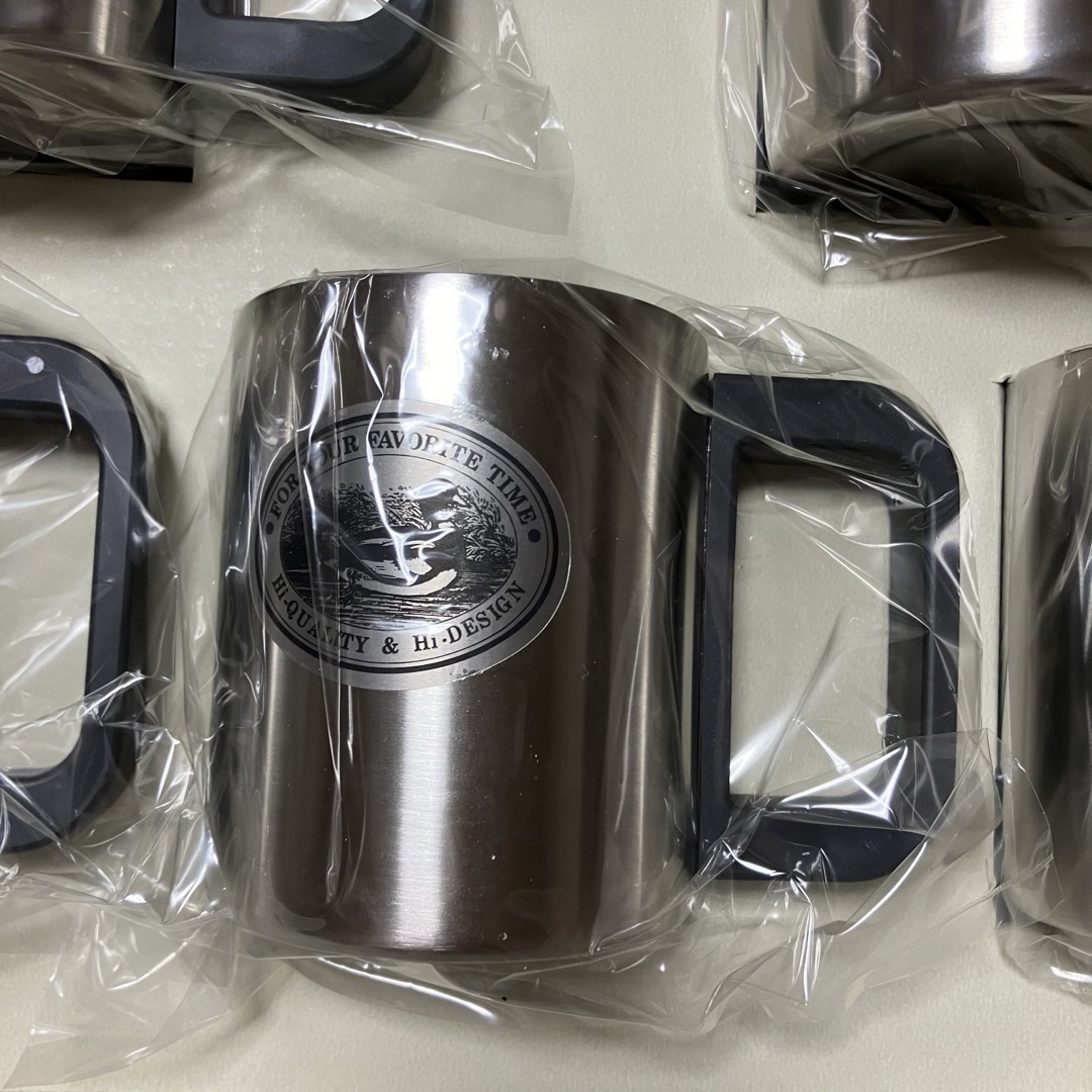 URBAN-DECO Beer Mug 5pcs.  ステンレス マグカップ  キッズ/ベビー/マタニティの授乳/お食事用品(マグカップ)の商品写真