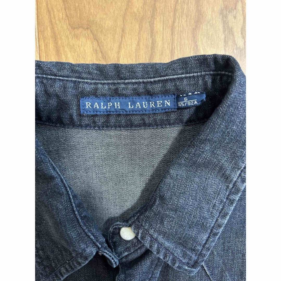 Ralph Lauren(ラルフローレン)のラルフローレン　デニムシャツ　サイズS レディースのトップス(シャツ/ブラウス(長袖/七分))の商品写真