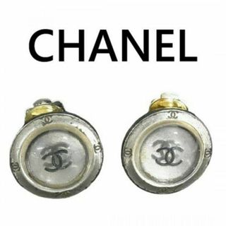 シャネル(CHANEL)のCHANEL シャネル ココマーク クリップ式 イヤリング シルバー系 3265(イヤリング)