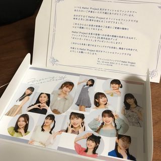 ハロプロ 25周年記念ポストカード 非売品(アイドルグッズ)