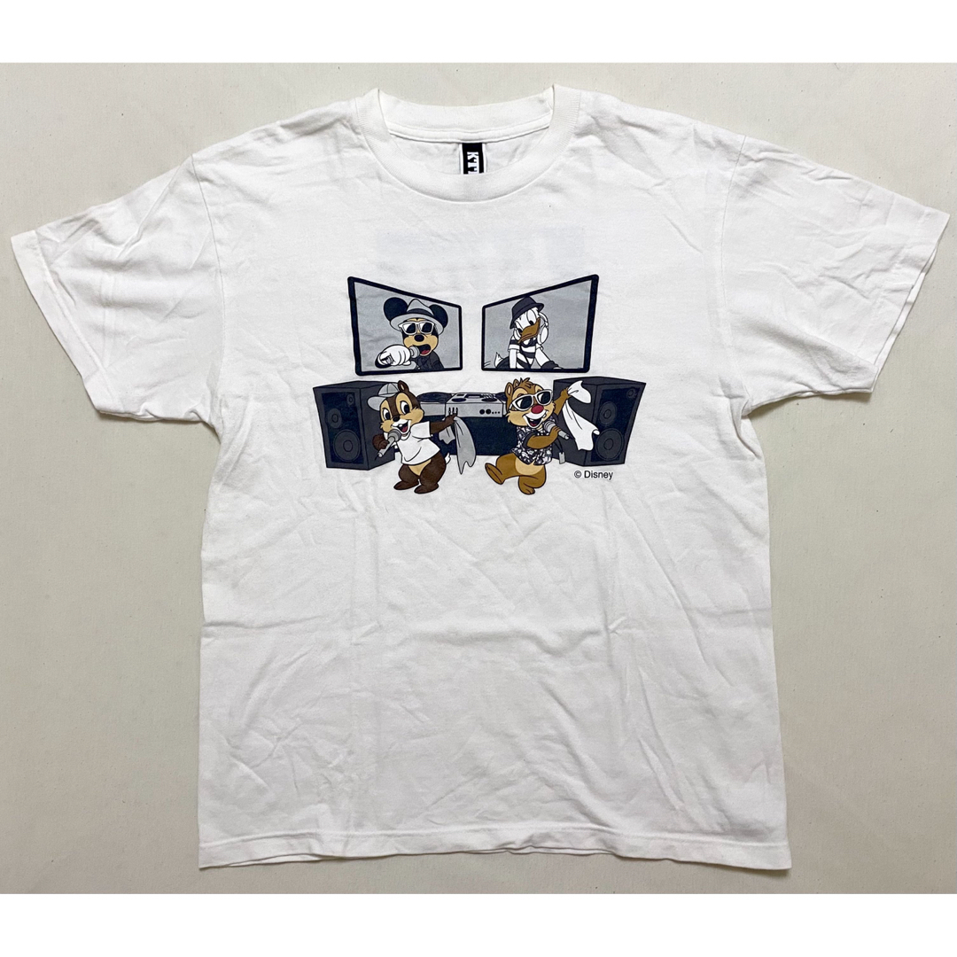 【激レア・美品】ケツメイシ ディズニーコラボ 白 Tシャツ M メンズのトップス(Tシャツ/カットソー(半袖/袖なし))の商品写真